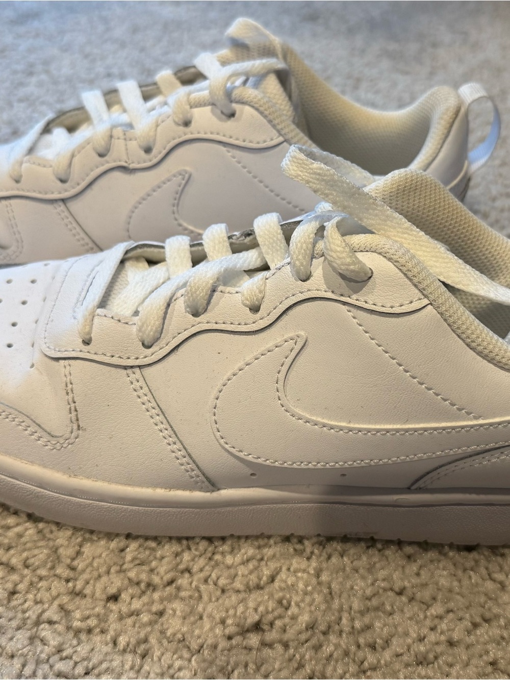 Nike Court Borough Low- 6.5 Youth